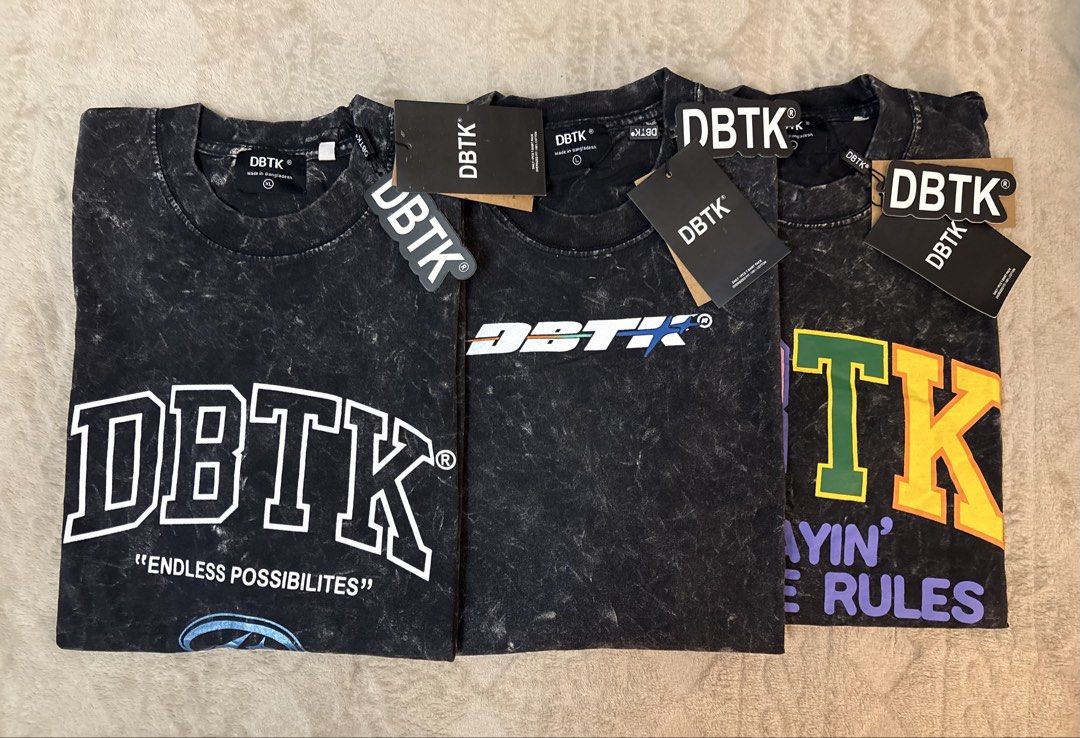 DBTK SHIRT (Category: Tshirts & Polo Shirts ) located in Las Pinas. Submitted by jerbirlz (Listing ID 1464310326, Image 2). Description: DBTK TOPG PHP 350 each (LARGE & XLARGE) Brandnew Complete with tags and ziplock ‼️ALSO AVAILABLE FOR WHOLESALE ORDERS‼️ .