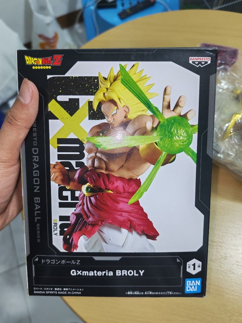 Dbz Gx materia Broly (Category: Action & Battle Toys) located in Manila. Submitted by ashllenes (Listing ID 1464304724, Image 2). Description: sealed in plastic brand new authentic figure banpresto mura na po bagong bago.