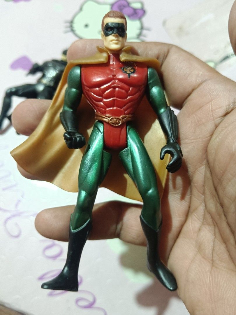 Dc comics batman and robin (Category: Action & Battle Toys) located in Pasig City. Submitted by rednaxela_rich (Listing ID 1464312631, Image 2). Description: Tm 1995 dc comics inc batman & robin set as is.