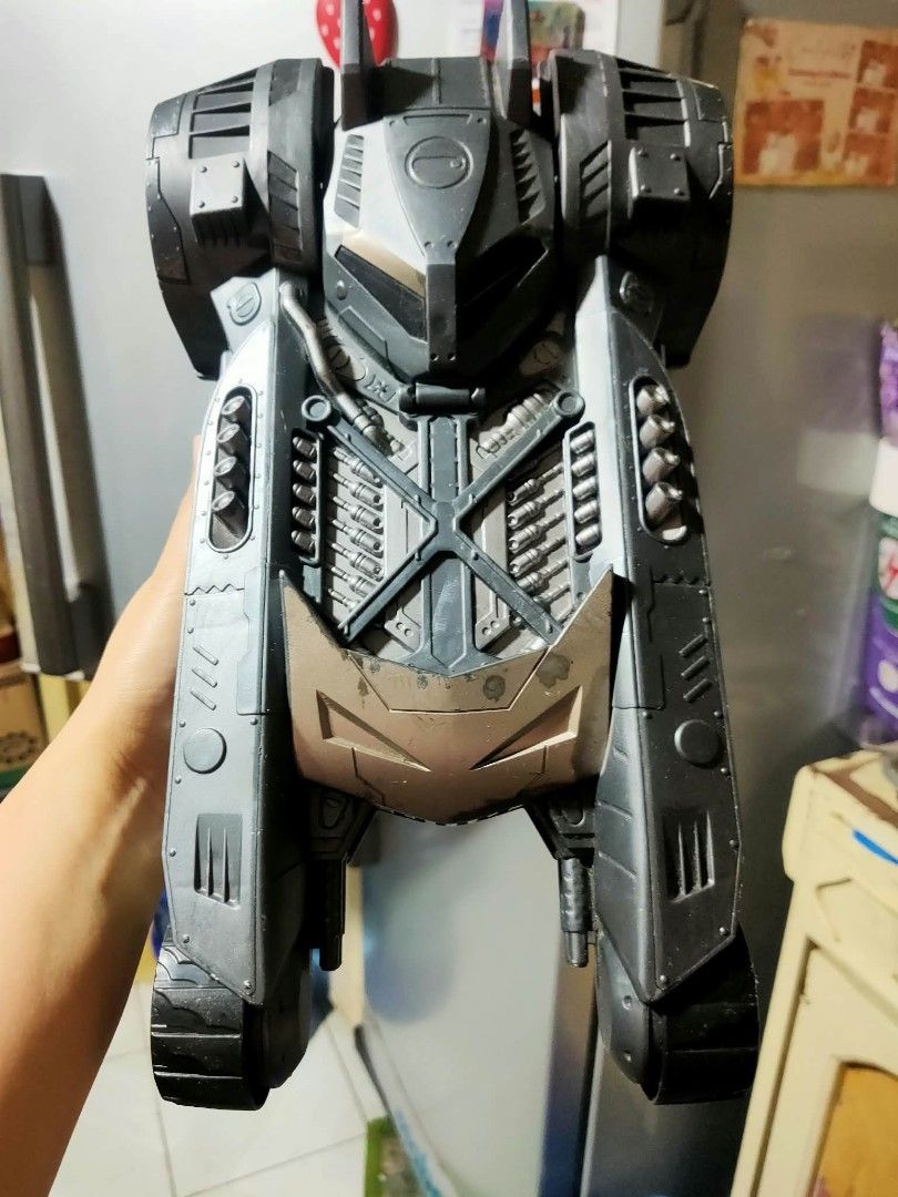 DC Comics Batmobile Toy Vehicle (Category: Vehicle & Diecast Models) located in Manila. Submitted by jhs31 (Listing ID 1464180991, Image 2). Description: - Authentic Batmobile toy, inspired by the Batman movies. - Highly detailed design for a realistic look. - Features an opening top canopy. - A must-have for any dedicated Batman fan. - Ready for imaginative play and display. -SELLING AS IS -CROSSPOSTED .