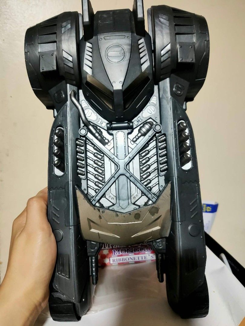 DC Comics Batmobile Toy Vehicle (Category: Vehicle & Diecast Models) located in Manila. Submitted by jhs31 (Listing ID 1464180991, Image 1). Description: - Authentic Batmobile toy, inspired by the Batman movies. - Highly detailed design for a realistic look. - Features an opening top canopy. - A must-have for any dedicated Batman fan. - Ready for imaginative play and display. -SELLING AS IS -CROSSPOSTED .