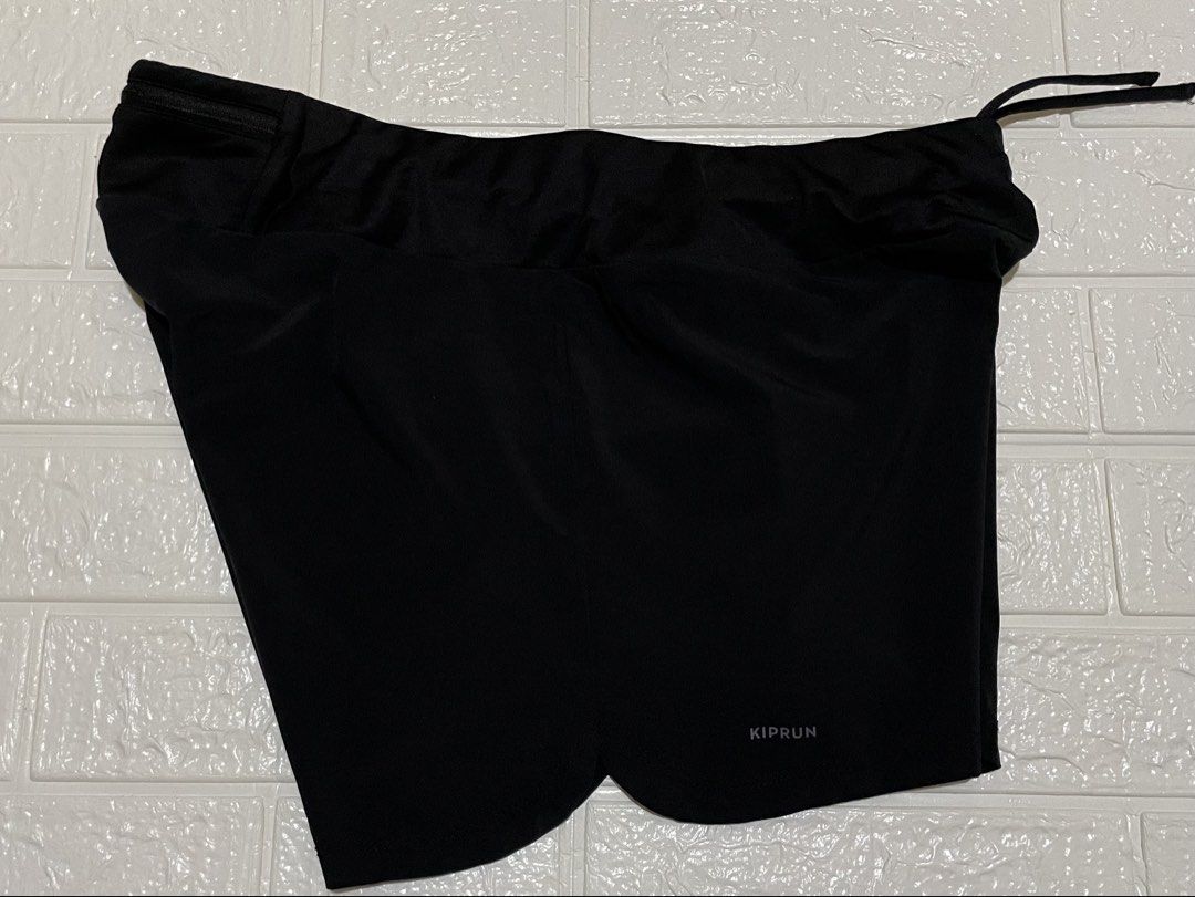 DECATHLON Kiprun Running Shorts- Short Run Dry (Category: Activewear) located in Marilao. Submitted by clear_out_closet (Listing ID 1464278677, Image 1). Description: Item Details: 👇 • Brand: Decathlon (Kiprun / Kalenji Line) • Color: Black • Material: 86% Polyester, 14% Elastane • Sizing: Tagged EU L / UK 12-14 / US L (Fits Women’s Medium to Large / Refer to flat measurements) • Official Item Reference Code: Item 2730467 / Model 70843 / Short R