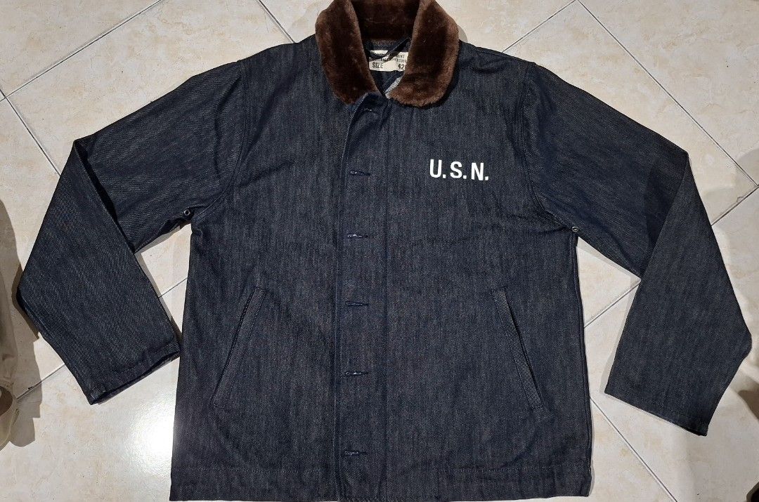 Deck jacket (Category: Coats, Jackets and Outerwear) located in Baguio. Submitted by thriftrot (Listing ID 1464177756, Image 2). Description: good as new no issue dimes on photos loc. baguio add shipping fee.