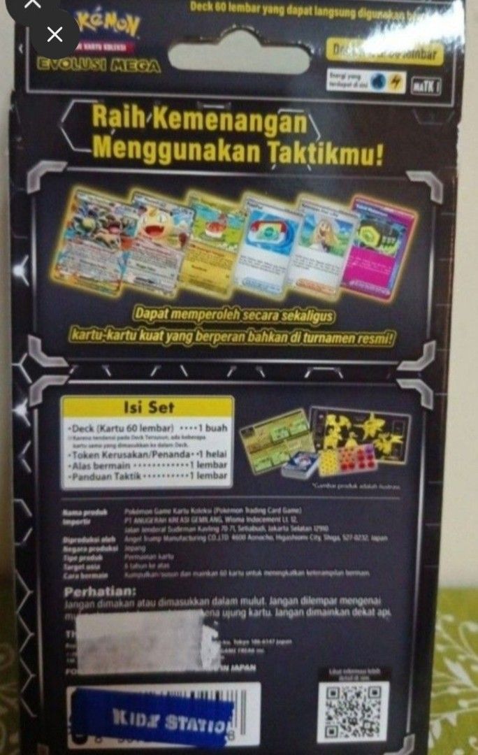 deck taktik indonesian (Category: Card Boxes & Cases) located in Muntinlupa City. Submitted by markkeub (Listing ID 1464142995, Image 2). Description: deck taktik indonesian new 60 cards pick up alabang send sameday lalamove or grab send full off phillipines with flash express.