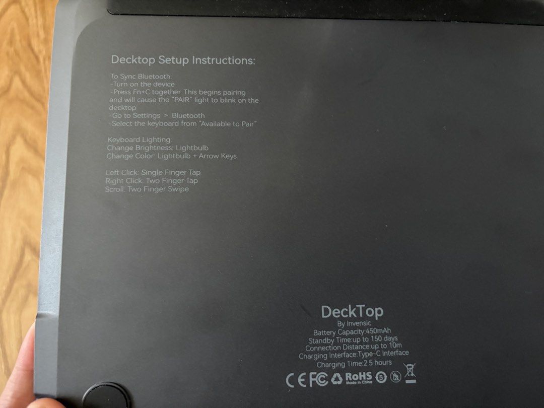 Decktop Steam Deck Keyboard and trackpad mouse (Category: Computer Keyboard) located in Mandaluyong City. Submitted by genez08 (Listing ID 1464202540, Image 3). Description: For sale: Decktop Steam Deck Keyboard and trackpad mouse Came from the US. No box and manuals. Very presentable and no scratches, damages. No issues as well. Its listed as for steam deck but i think it can also fit other gaming handhelds like rog ally. The stand is adjustable
