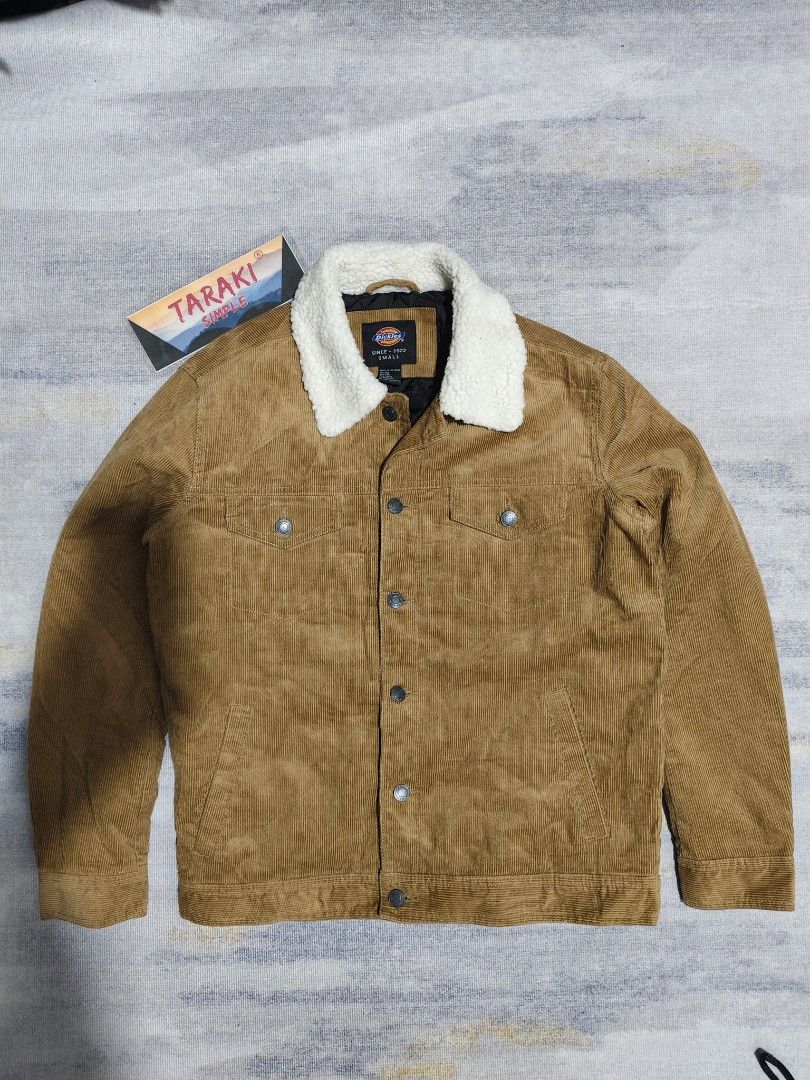 DICKIES SHERPA NECK CORDUROY JACKET (Category: Coats, Jackets and Outerwear) located in Baguio. Submitted by igorotak.111.taraki.com (Listing ID 1464287422, Image 1). Description: FS DICKIES SHERPA NECK COLAR DIAMOND STICTH CORDUROY JACKET LIKE NEW NO ISSUES SOLID NITO ♥️ L-23 W-21 CAN FIT S-M CAN DO DIRECT PM TO PURCHASE FOR FASTER TRANSACTION THANKYOU 🙏♥️.