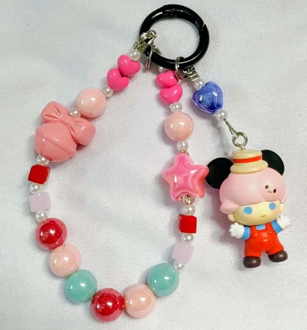 Dimoo mickey theme Authentic popmart popbeans DIY charms (Category: Charms) located in Caloocan City. Submitted by jark_moonshop (Listing ID 1464273161, Image 1). Description: authentic popmart popbeans DIY charms with marking. gift pouch and transparent blank tag is available with extra fee of 10pesos per set of pouch and blank tag for tag price can do lalamove or JNT .