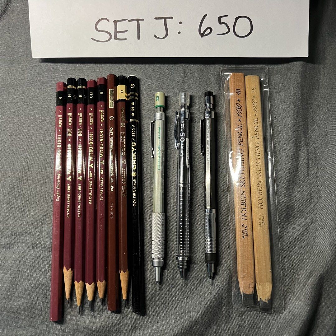 Drawing set J (Category: Other Stationery & Craft) located in Dagupan City. Submitted by mdctarts (Listing ID 1464302167, Image 1). Description: DECLUTTERING MY SKETCH SETS! Selling some of my extra sketch/art sets. Sayang naman naka-stock lang, baka mas magamit pa ng ibang artists! ❤️ 📌 PLEASE READ BEFORE BUYING: • ALL ITEMS ARE AS IS, WHERE IS. Please check the photos carefully for the actual condition. Please manage your expectations. • Some 