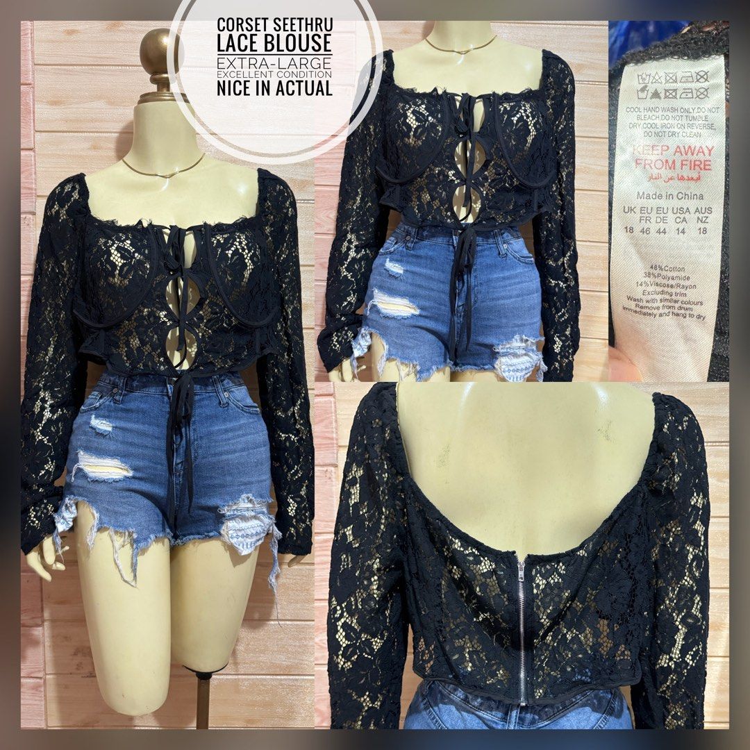 dubai tops & blouse preloved (Category: Others Tops) located in Manila. Submitted by annepalanioalfaro (Listing ID 1464183897, Image 1). Description: new arrival dubai tops & blouse sizes at the photo description 50-180 pesos each only central signal taguig city lalamove/j&t.