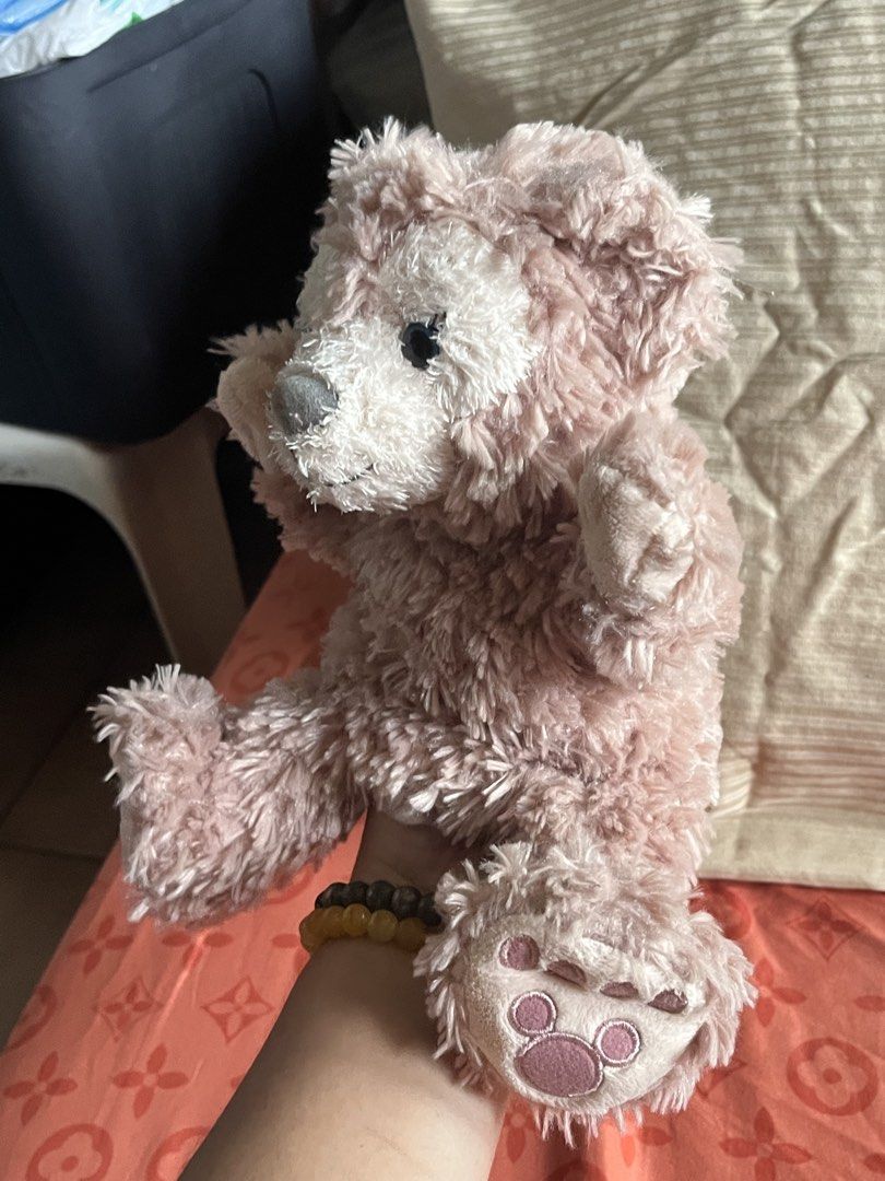 Duffy bear hand puppet (Category: Plushies & Soft Toys) located in Paranaque City. Submitted by bonsaiart (Listing ID 1464161240, Image 2). Description: Pre owned Good condition 450(fixed)+ sf Payment first policy (gcash/ paymaya) Shipping ONLY (J&t) NO TO COD NO TO MEETUP NO TO COP (LBC) No breaking of set or bundle.