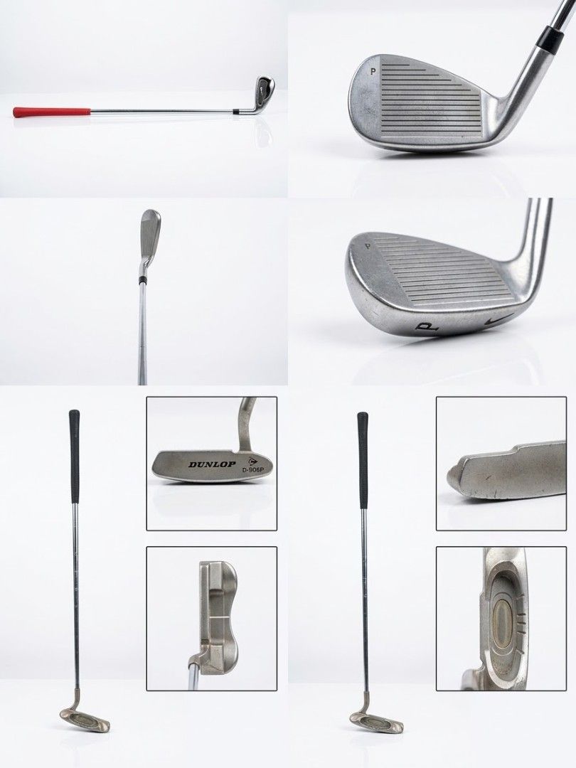 Dunlop Putter & World Eagle Iron Golf Bundle ⛳ (Category: Other Sports Equipment and Supplies) located in Laur. Submitted by bravewolf_400b3b (Listing ID 1464210123, Image 1). Description: Selling a 2-piece golf club set: ​Dunlop Blade Putter ​World Eagle F-01α Cavity-Back Iron ​Great beginner/practice setup for driving ranges or casually hitting balls. Clubs are clean and in good working condition..