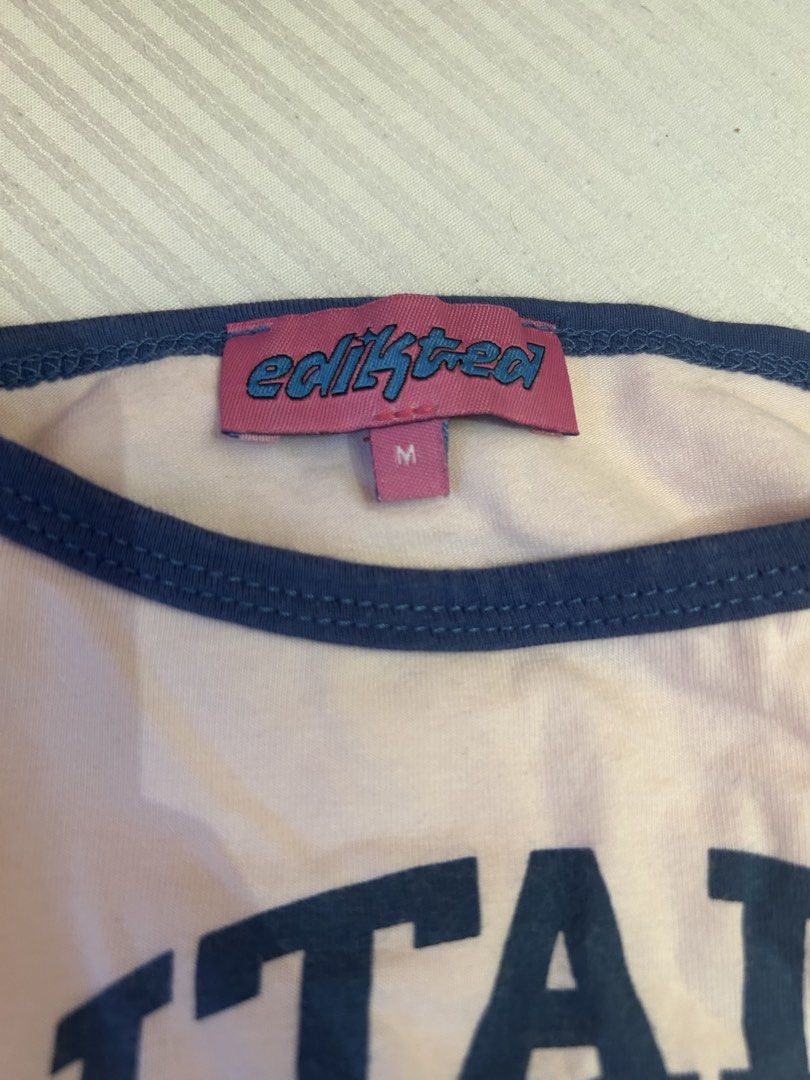 Edikted tank top (Category: Sleeveless) located in Manila. Submitted by coquettecosette (Listing ID 1464208898, Image 3). Description: 🎀 Edikted pink tank top 🎀 Size M on tag, fits like an S 💗 Cute + flattering fit, perfect for everyday looks 🫧 Excellent condition ✨.