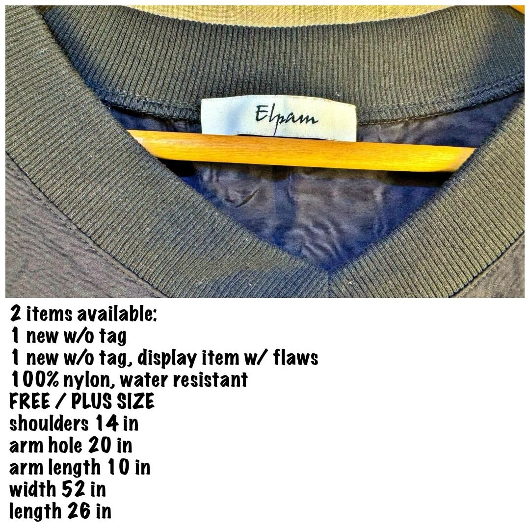 Elpam Black Harvard Law (Just Kidding) Pullover Jacket (Category: Coats, Jackets and Outerwear) located in Caloocan City. Submitted by uniquefind04625 (Listing ID 1464146755, Image 2). Description: Elpam Black Harvard Law (Just Kidding) Pullover Jacket new item = ₱350 display item w/ flaw = ₱250.