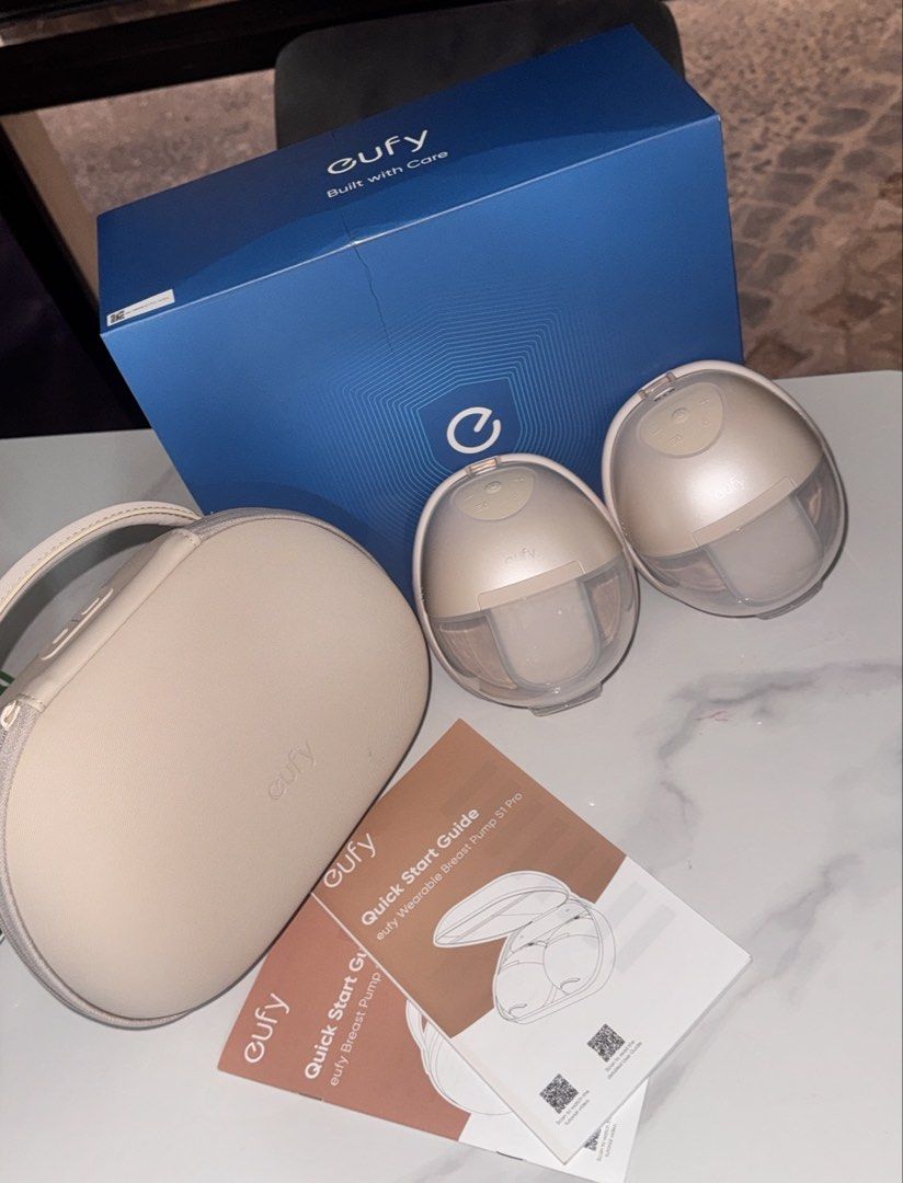 EUFY S1 PRO (Category: Breastfeeding & Bottle Feeding) located in Manila. Submitted by luisagrcs10 (Listing ID 1464175162, Image 1). Description: Selling my Eufy S1 Pro — gently used and well taken care of. ✨ • Complete set • With original accessories • Clean & in good condition • Great for moms looking for a hands-free pump with heating feature • Selling because no longer needed.
