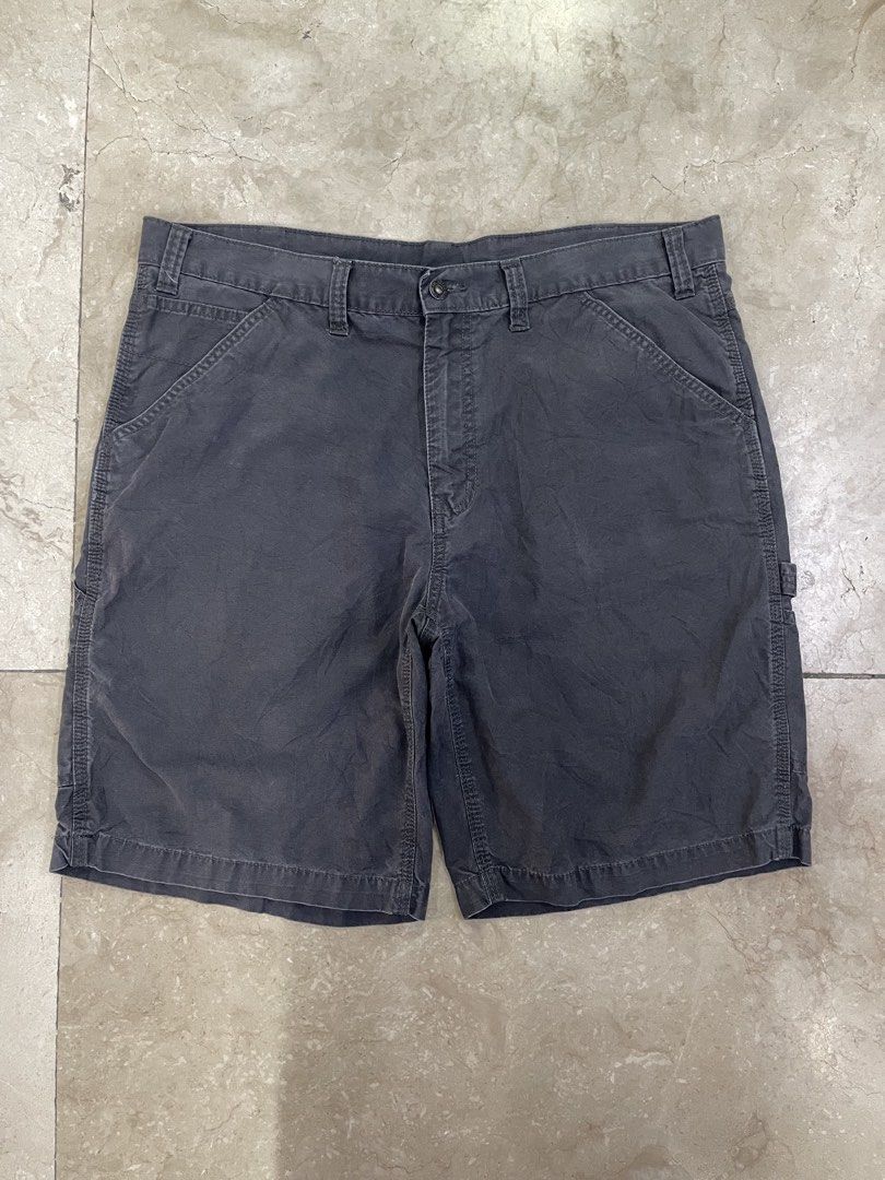 Faded Glory carpenter jorts (Category: Shorts) located in Caloocan City. Submitted by iannacino (Listing ID 1464305712, Image 2). Description: Faded Glory carpenter jorts 38 on tag length: 22 hem: 12 no issue 329 +sf.