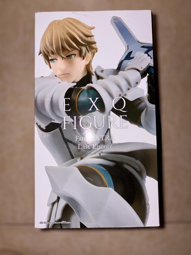 Fate/ Extra Last Encore Gawain (Category: Figurines & Statues) located in Manila. Submitted by kathscorner (Listing ID 1464301373, Image 2). Description: MISB Condition Line: EXQ Figure Manufacturer: Banpresto Approx size: 16 cm.