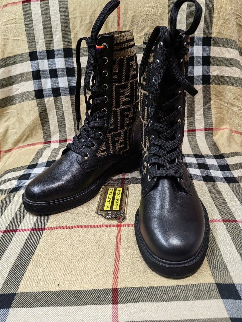 FENDI (Category: Boots) located in Baguio. Submitted by curated_luxe_brandeds (Listing ID 1464200007, Image 3). Description: FENDI SIZE 37 ON TAG SEE PICS FOR DETAILS LIKE NEW CONDITION COLOR MAY VARY DUE TO LIGHTING MOP BDO /GCASH NO COD /COP FB PAGE /CAROUSELL : curated_luxe_brandeds FACEBOOK SELLING ACCOUNT : Esteph Colpita SA.