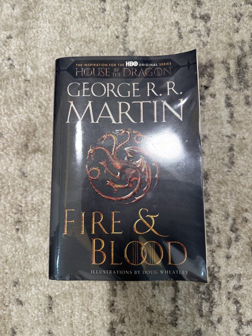 Fire & Blood (Category: Storybooks) located in Santa Rosa. Submitted by lovieyoomi (Listing ID 1464345836, Image 1). Description: - With illustrations - With plastic cover - Can negotiate with sure buyer.