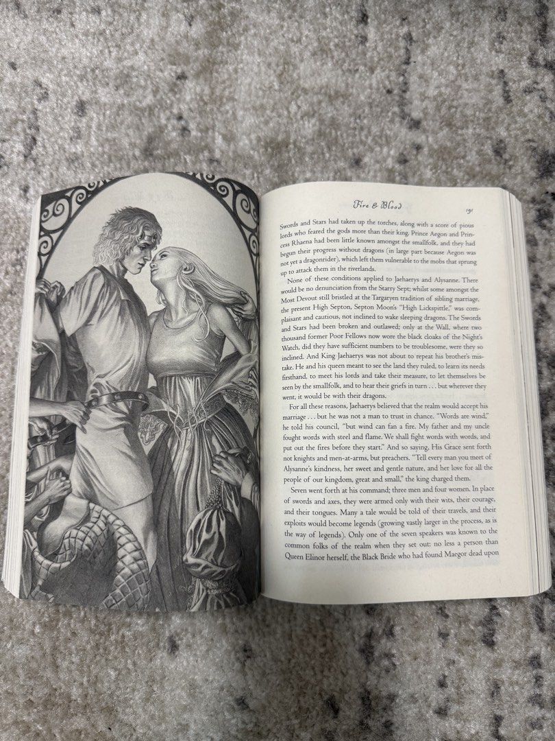Fire & Blood (Category: Storybooks) located in Santa Rosa. Submitted by lovieyoomi (Listing ID 1464345836, Image 2). Description: - With illustrations - With plastic cover - Can negotiate with sure buyer.