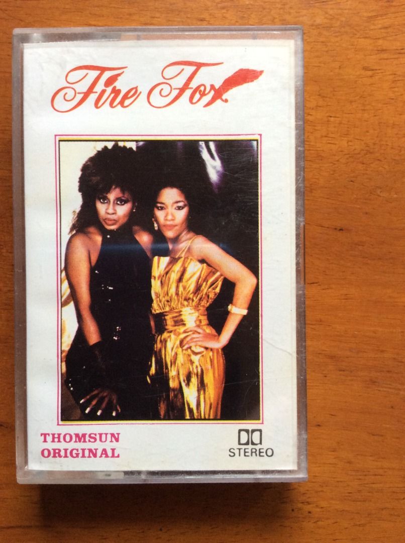 Fire Fox Original Cassette Tape (Category: CDs & DVDs) located in Silang. Submitted by lawrencenorthey (Listing ID 1464189737, Image 1). Description: - Original Fire Fox cassette tape - Features hit songs like 'We just wanna dance' and 'Fire' - Dolby Stereo for enhanced sound quality - Ideal for collectors and fans of 80s music - A true classic for your music collection.