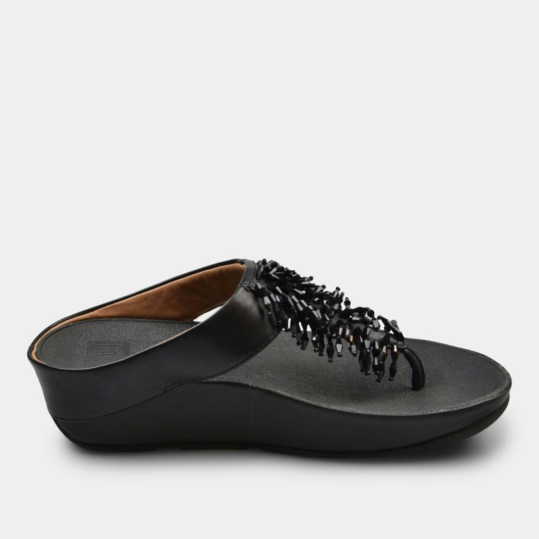 FitFlop ChaCha (Category: Slippers and slides) located in Paranaque City. Submitted by calm_youngstore7 (Listing ID 1464319921, Image 1). Description: PRICE DROP! Fitflop Cha Cha Slip-on Our gorgeous leather Cha Cha sandals are swishy, fabulous and fun, with a slim upper swathed in a carnival-inspired, shiny, beaded, Shimmying fringe. Pair them with skinny jeans, a flowing dress or a strapless swimsuit. We engineer every pair of FitFlop sandals 