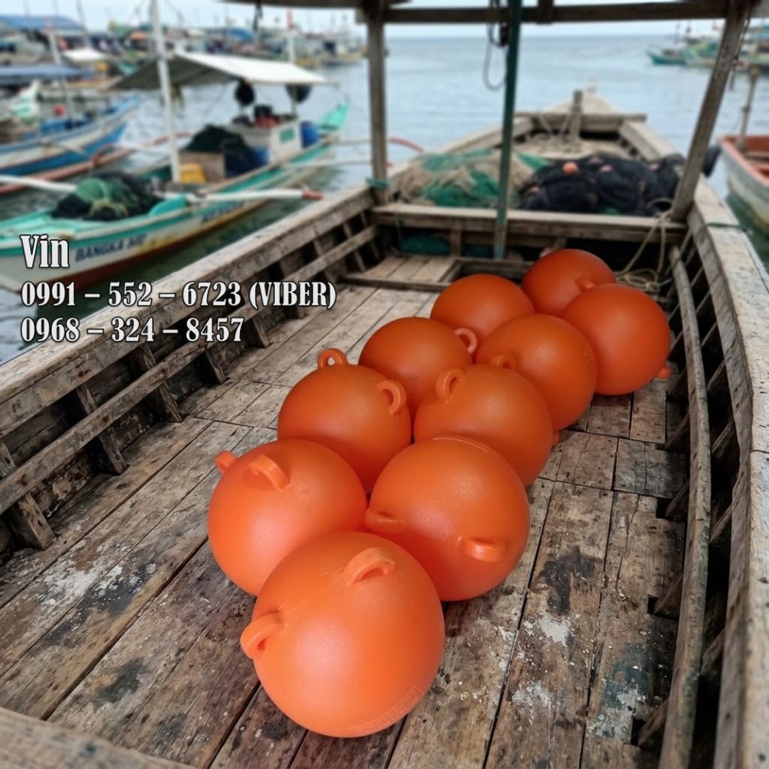 float ball (Category: Water Sports) located in Bacoor. Submitted by zx400rr (Listing ID 1464159812, Image 1). Description: FLOAT BALL BUOY Dimension: 25” Diameter 50” Circumference With foam Material: LDPE or HDPE For orders: 0991 552 6723 0968 324 8457 0933 855 9510 0956 702 8557 Landline: Pldt 046 416-39-20 Main office: Nazareno 10 Trading #12 Tirona Hi-way , Mabolo 3, Bacoor Cavite WE GAVE DISCOUNT FOR BULK ORDERS .