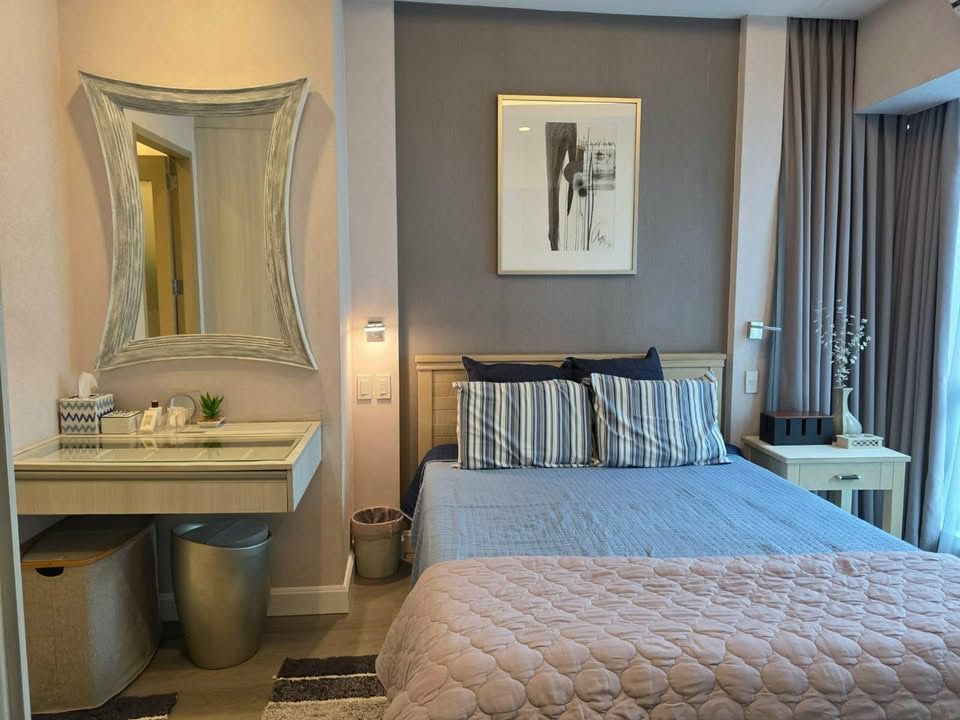FOR LEASE: BLUE SAPPHIRE RESIDENCES BGC (Category: Apartments & Condos) located in Caloocan City. Submitted by aysalpha01 (Listing ID 1464158877, Image 2). Description: FOR LEASE: BLUE SAPPHIRE RESIDENCES Unit 21H 1 Bedroom with Balcony 48 sqm PHP 65,000.00 Inclusive of Dues Fully Furnished 1 Parking Slot.