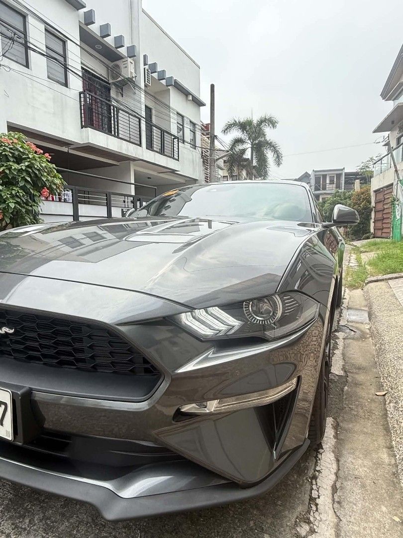 Ford Mustang 2.3 Ecoboost Coupe (A) (Category: Used Cars) located in Pateros City. Submitted by mgldelacruz_ (Listing ID 1464184132, Image 2). Description: FOR SALE 2020 Ford Mustang EcoBoost Low odo 4,000 Mileage only with Records Casa Maintained Since day 1 Sales invoice from Ford Libis All Stock 2 keys Registered With Comprehensive Insurance until 2027 Complete booklet and manuals 2,188,000 09171280140.