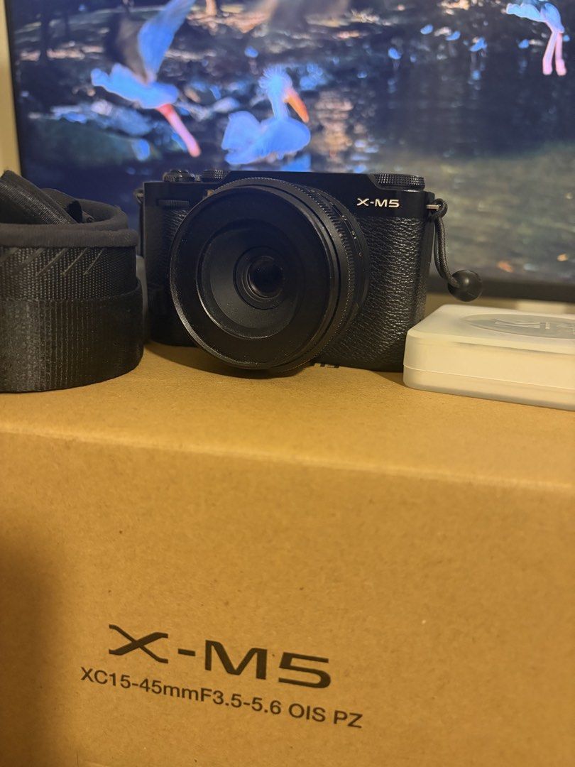 Fujifilm X-M5 (Category: Cameras) located in Mandaluyong City. Submitted by wavepapi.2 (Listing ID 1464311099, Image 2). Description: FUJIFILM X-M5 Condition 9/10 Inclusions - TTArtisan 27mm F/2.8 Lens - K&F Concept Variable ND Filter - PGYTECH Heavy Duty Camera Strap - Original Fujifilm Box and Strap Normal Signs of Usage may be present. Price: php 55,000 (Slightly Negotiable) RFS: Upgrading.
