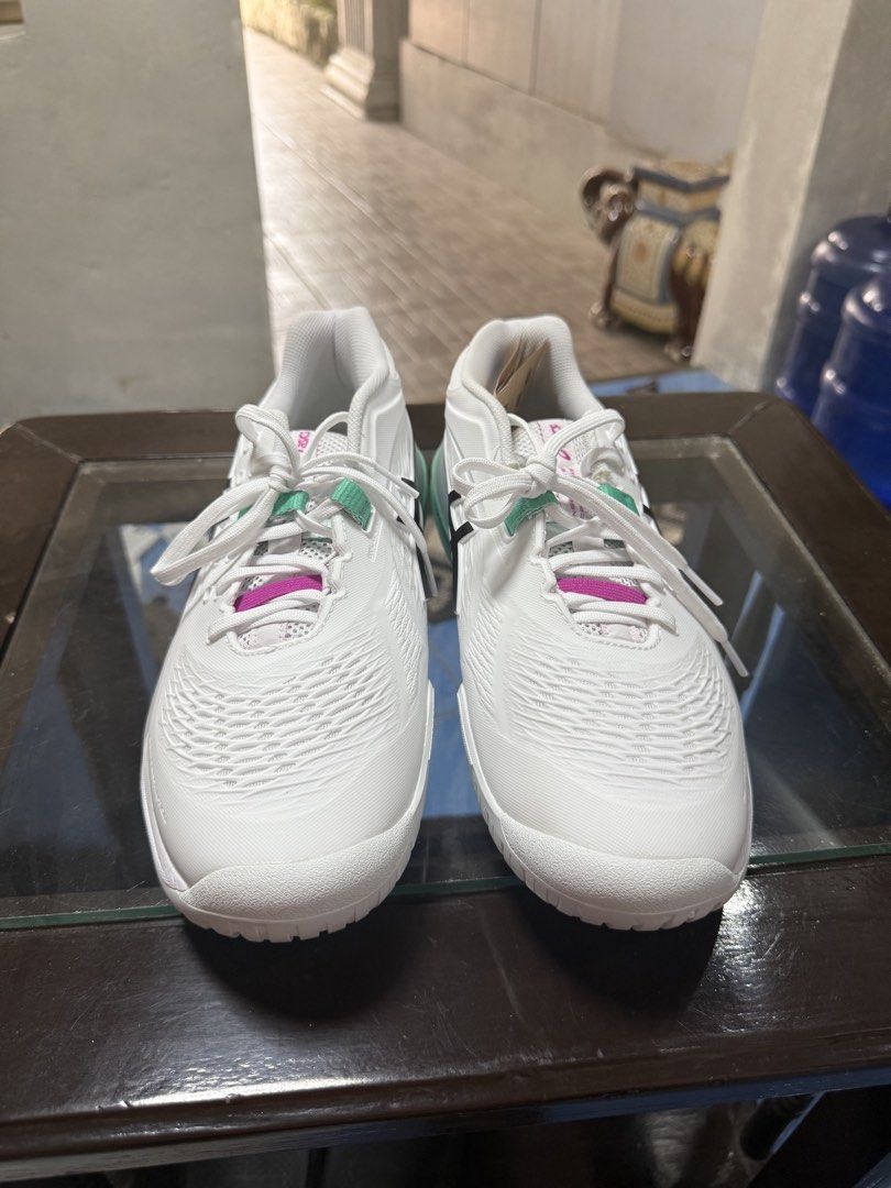 Gel-Resolution X White (Category: Sneakers) located in Cabadbaran. Submitted by likaayyy (Listing ID 1464300048, Image 2). Description: ASICS | BRAND NEW Gel-Resolution X White Sz 9.5- 9,000 Without Boxes | All from Japan 📩 PM for more details 📍Cabadbaran City.