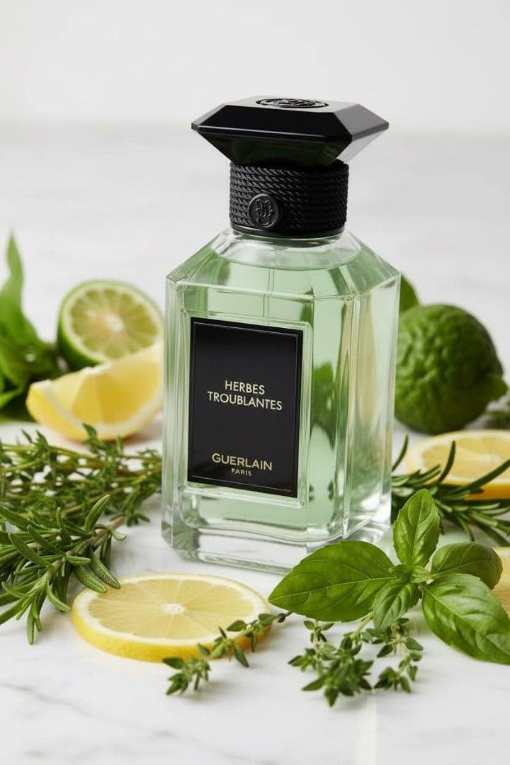 Gerlain herbes troublantes perfume (Category: Fragrance & Deodorants) located in Quezon City. Submitted by neomieperfumeshop (Listing ID 1464179193, Image 1). Description: .