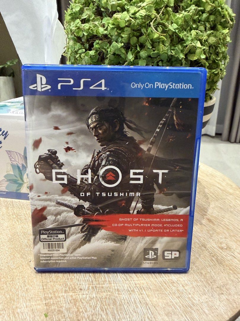 Ghost of Tsushima for PS4 (Category: PlayStation) located in Paranaque City. Submitted by krizdc (Listing ID 1464249891, Image 1). Description: Ghost of Tsushima for PS4.