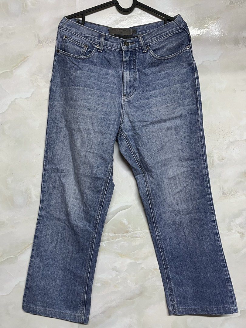 Giordano Jeans (Category: Jeans) located in Paranaque City. Submitted by hearty444 (Listing ID 1464202491, Image 2). Description: ⋆˚꩜｡ - ALTERED!! - can fit s-m - fits like low waist rfs: declutterring DM me!.