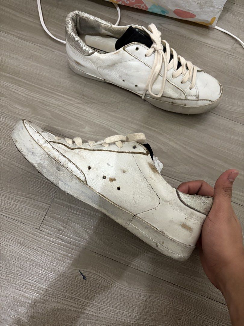 golden goose (Category: Casual Shoes) located in Manila. Submitted by felipelopez.20 (Listing ID 1464181615, Image 3). Description: golden goose. pair only size 43 or 10 US 2,000 / Sampaloc Manila.