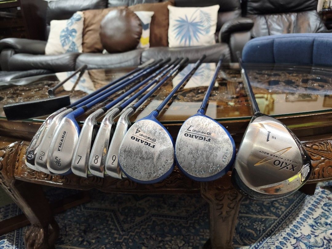 Golf Ladies Set (Category: Other Sports Equipment and Supplies) located in Paranaque City. Submitted by manilagolfmarket (Listing ID 1464286468, Image 1). Description: For Sale Ladies Set °Maruman Figaro L flex graphite shaft irons °Maruman Figaro woods L flex °Xxio L flex driver °Bag included for only 13.8k pick up Bf Paranaque free shipping within MM..