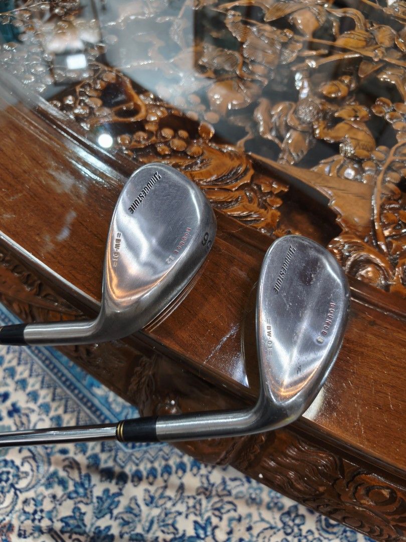 Golf Wedge (Category: Other Sports Equipment and Supplies) located in Paranaque City. Submitted by manilagolfmarket (Listing ID 1464279844, Image 2). Description: For Sale Bridgestone 52° & 56° wedge take both for only 3.8k pick up Bf Paranaque free shipping within MM.