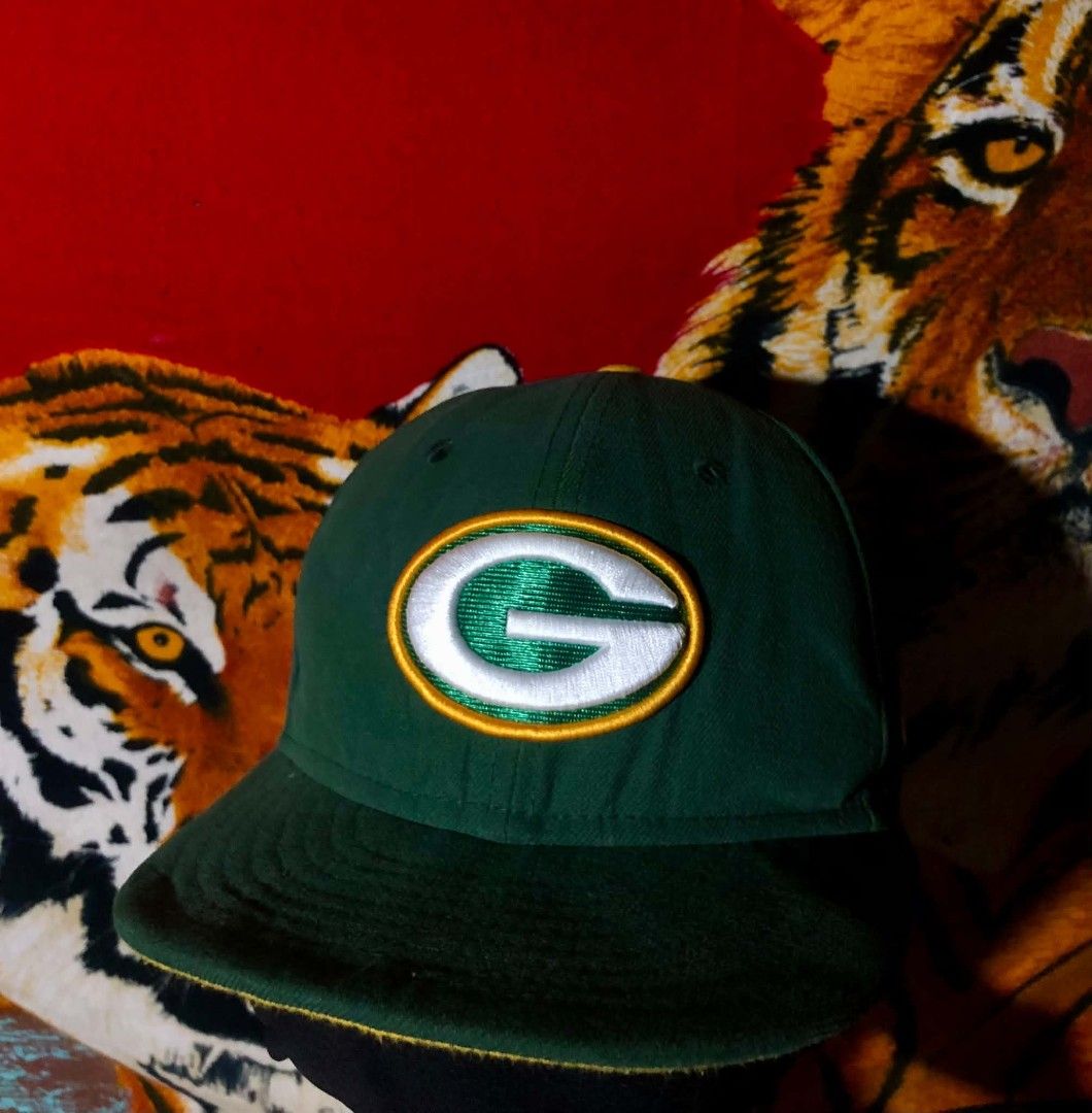 G-Packers Youthsize (Category: Caps & Hats) located in Talisay. Submitted by jerr_mcsn_jr_101920 (Listing ID 1464234145, Image 1). Description: G-Packers NFLxNewEra Excellent Condition Fitted Youthsize 6 5/8 No issue Reshape Only 📩.