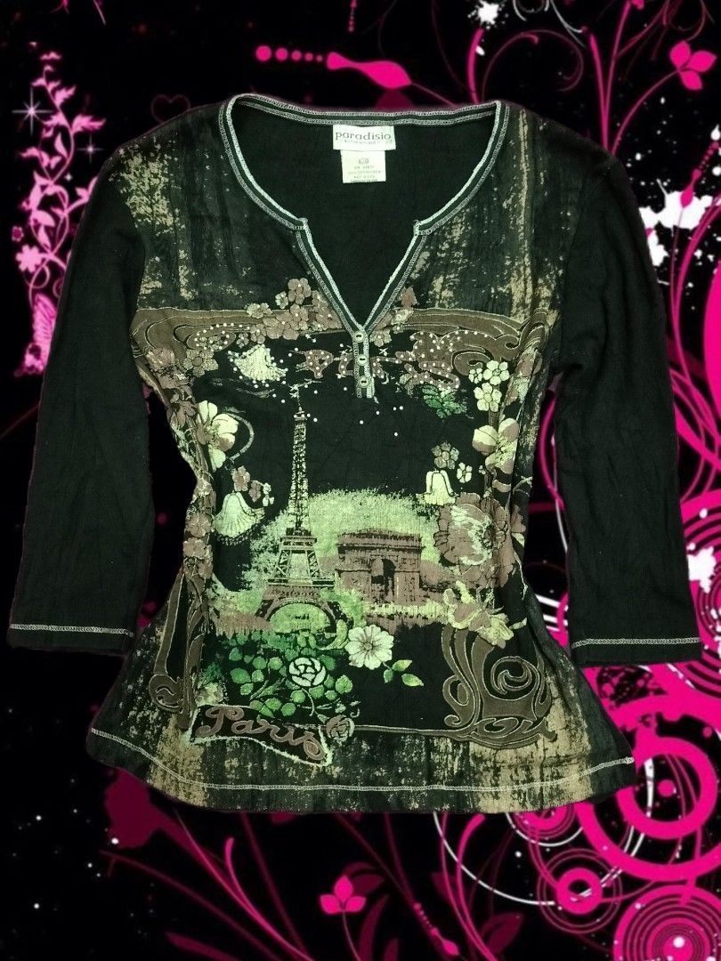 Grunge Graphic Long Sleeves (Category: Longsleeves) located in Baguio. Submitted by nnthnnth (Listing ID 1464277634, Image 1). Description: 17" x 25".