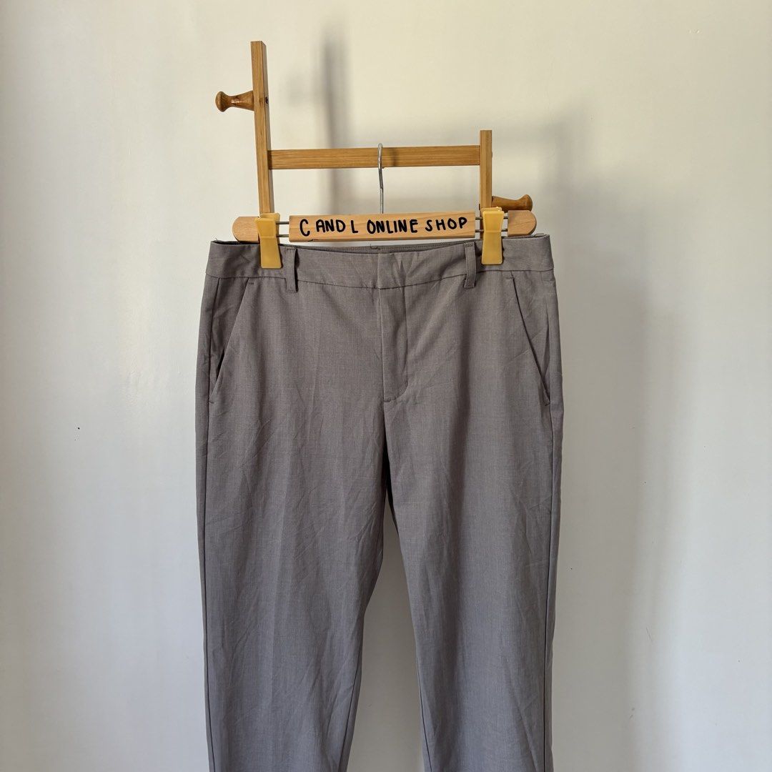 GU by UNIQL0 tapered ankle pants (Category: Other Bottoms) located in Guiguinto. Submitted by candlonlineshop (Listing ID 1464266477, Image 3). Description: ✨FIRST TO PAY BASIS✨ GU by UNIQL0 tapered ankle pants Size on tag: XL Condition: 9.5/10 Waist: 32.5” Length: 35.5” Flaw/s: none ₱350 + sf 📍Bulacan 🚚Sh0pee check out (SPX) | J&T express •Items may have minor unnoticed flaws — please manage your expectations as you are dealing with thrifted i