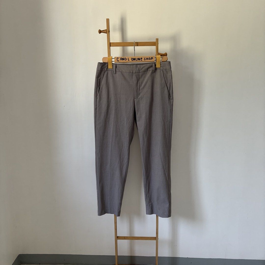 GU by UNIQL0 tapered ankle pants (Category: Other Bottoms) located in Guiguinto. Submitted by candlonlineshop (Listing ID 1464266477, Image 2). Description: ✨FIRST TO PAY BASIS✨ GU by UNIQL0 tapered ankle pants Size on tag: XL Condition: 9.5/10 Waist: 32.5” Length: 35.5” Flaw/s: none ₱350 + sf 📍Bulacan 🚚Sh0pee check out (SPX) | J&T express •Items may have minor unnoticed flaws — please manage your expectations as you are dealing with thrifted i