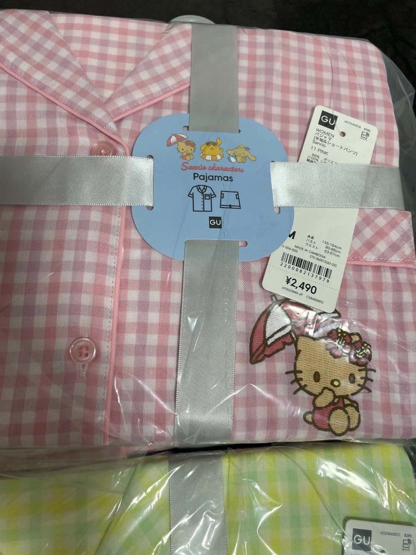 GU pajama set (Category: Undergarments & Loungewear) located in Quezon City. Submitted by nihon_finds.ph (Listing ID 1464294423, Image 3). Description: ETA October 30.