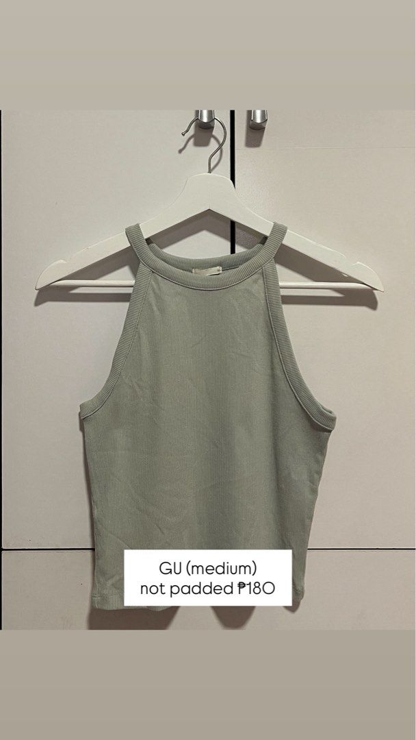 GU sleeveless (Category: Sleeveless) located in Makati City. Submitted by badethskie (Listing ID 1464186210, Image 1). Description: No issues/flaws.