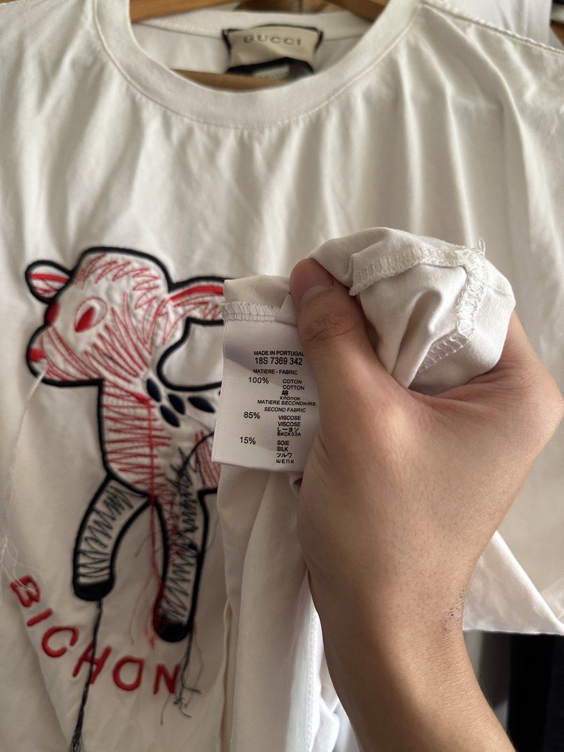Gucci Bichon Tshirt White (Category: Tshirts & Polo Shirts ) located in Daet. Submitted by rccurated._ (Listing ID 1464191510, Image 3). Description: .