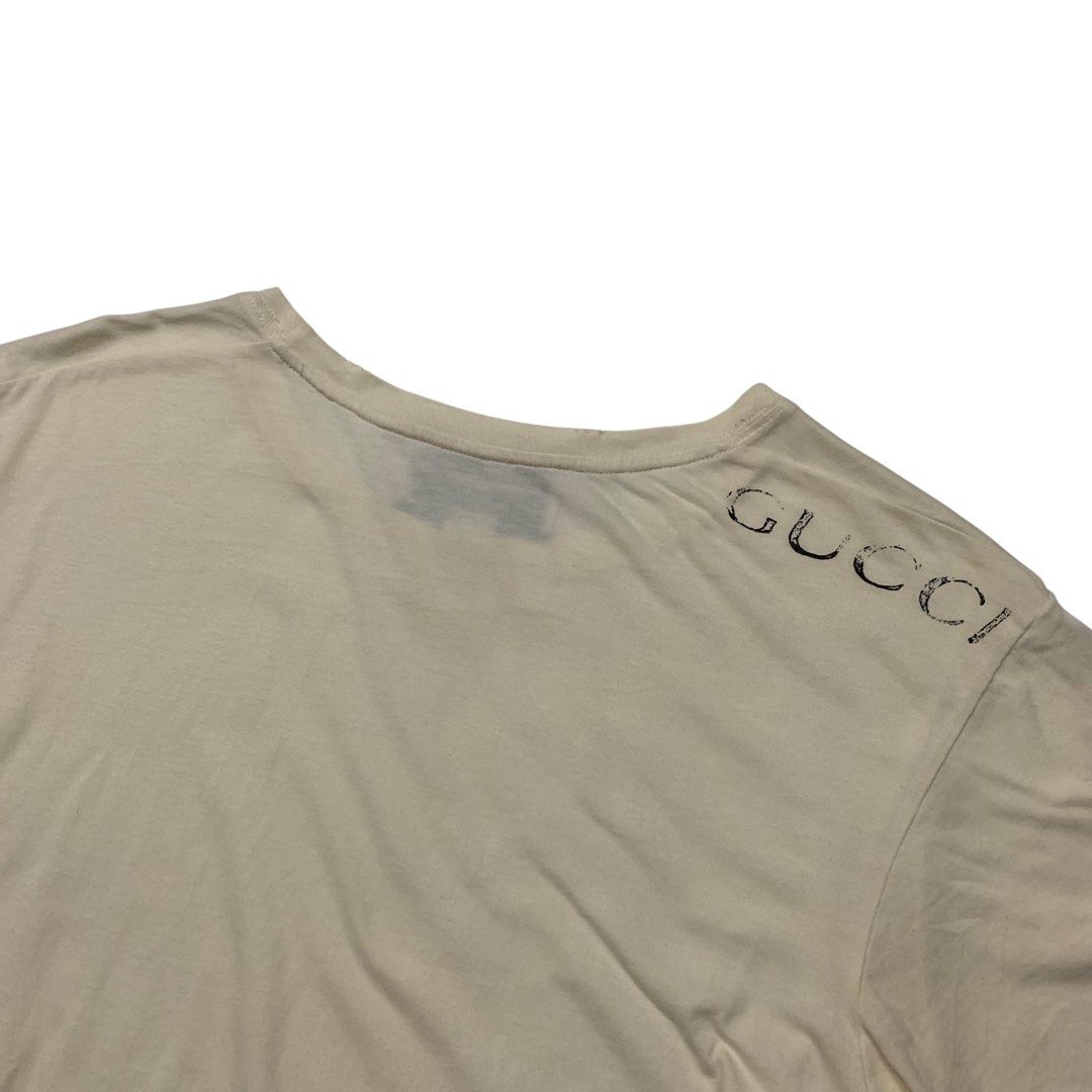 Gucci Shirt (Category: Tshirts & Polo Shirts ) located in Baguio. Submitted by thesecretshop_ph (Listing ID 1464233420, Image 3). Description: Size: Medium Lenght: 26” Width: 20” Issues: -.