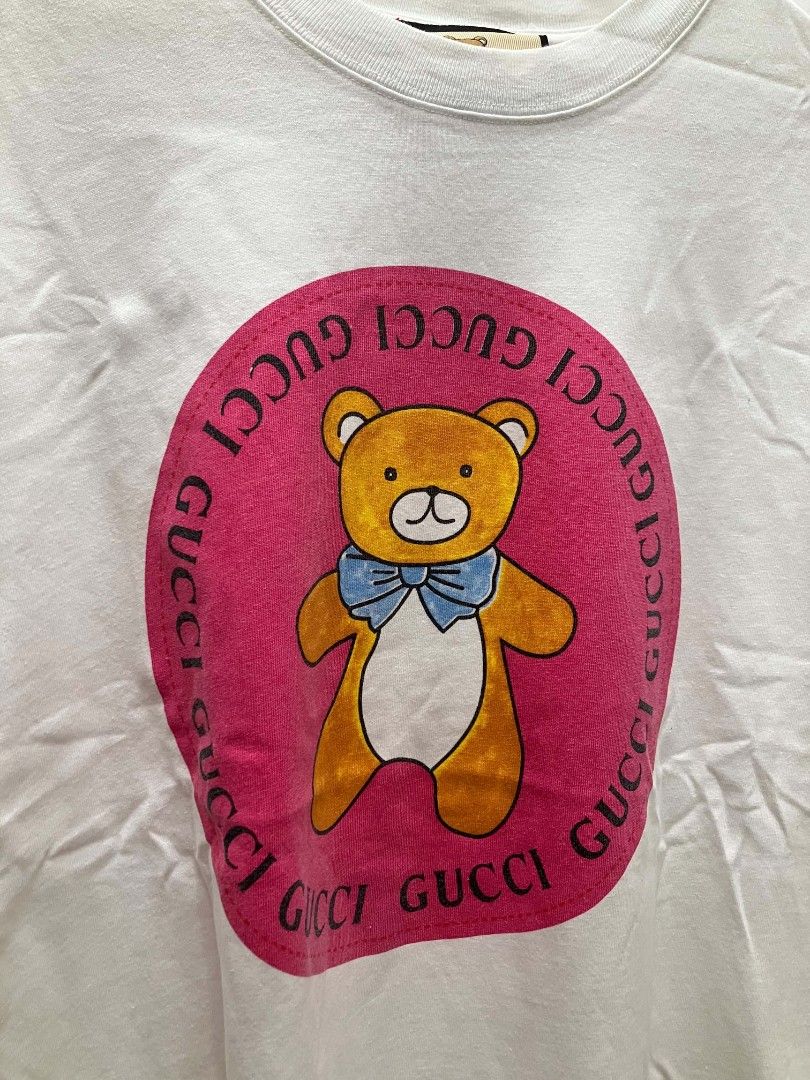 Gucci x Kai Teddy Bear Shirt (Category: Shirts) located in Manila. Submitted by soflyapparel77 (Listing ID 1464170547, Image 3). Description: Authentic dm for more details.
