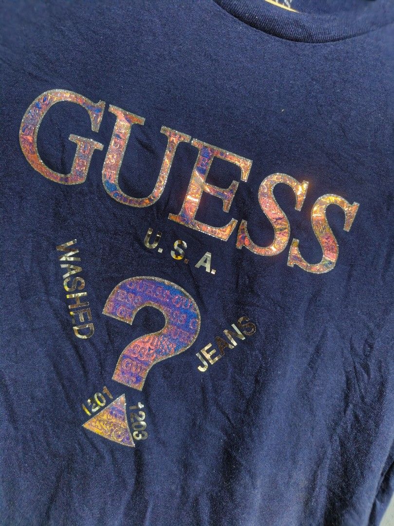 Guess Shirt (Category: Luxury Apparel) located in Tacurong. Submitted by lyjetbrandedfinds_1827 (Listing ID 1464163191, Image 2). Description: Medium As new No issues.