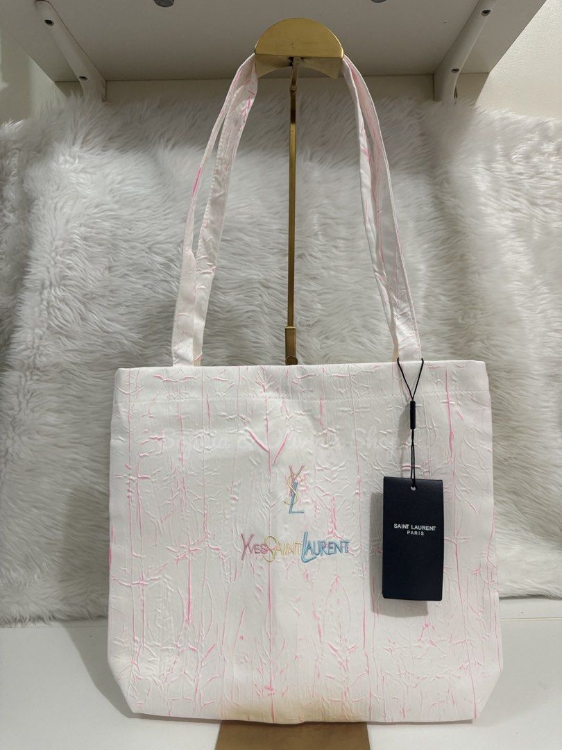GWP YSL tote bag (Category: Tote Bags) located in Pasig City. Submitted by ellaandviashop (Listing ID 1464298608, Image 1). Description: Gift with Purchase (GWP) is a promotional strategy where customers receive a free gift when they buy a specific product or spend a certain amount. They are real, brand-issued promotional items. .