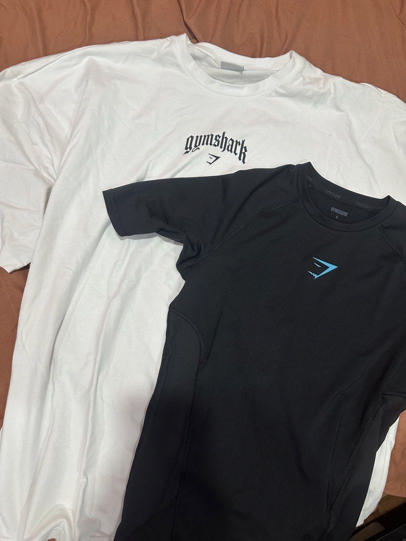 Gymshark Bundle (Compression and Oversized Tee) (Category: Tshirts & Polo Shirts ) located in Pasay City. Submitted by xansells (Listing ID 1464245928, Image 1). Description: Both items are authentic. Please refer to the photos for the proof of purchase. 1250 each ! 1. Gymshark outline graphic tee XXXL 25x30 good for pump covers 2. Gymshark element brand blue S 15x25 (stretchable body fitting) If purchased individually: 1. Gymshark graphic outlin