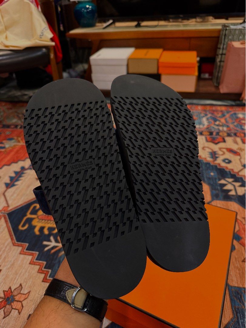 H E R M E S CHYPRE (Category: Slippers & Slides) located in Makati City. Submitted by at68studios (Listing ID 1464338805, Image 3). Description: Last price posted take it or leave will not entertain asking questions and asking for last price. NO DAMAGE OR ANY ISSUES IN EXCELLENT CONDITION WITH DUSTBAG ONLY • • • •.