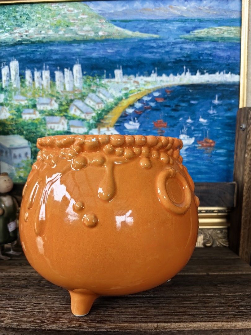 Halloween cauldron candy bowl (Category: Vases & Decorative Bowls) located in Calamba. Submitted by princesspauliney. (Listing ID 1464219013, Image 3). Description: Global design connection brand✨ Dishwasher safe & Microwavable safe. Calamba laguna Shoppee check out (for minimal charge) Jnt direct courier (best deal for safe delivery with insurance ) Mine now pay now First to pay basis.
